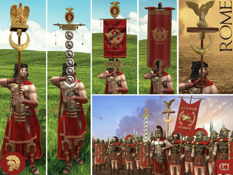 Second Life Marketplace - [CA] ROME FLAGS AND ENSIGNS